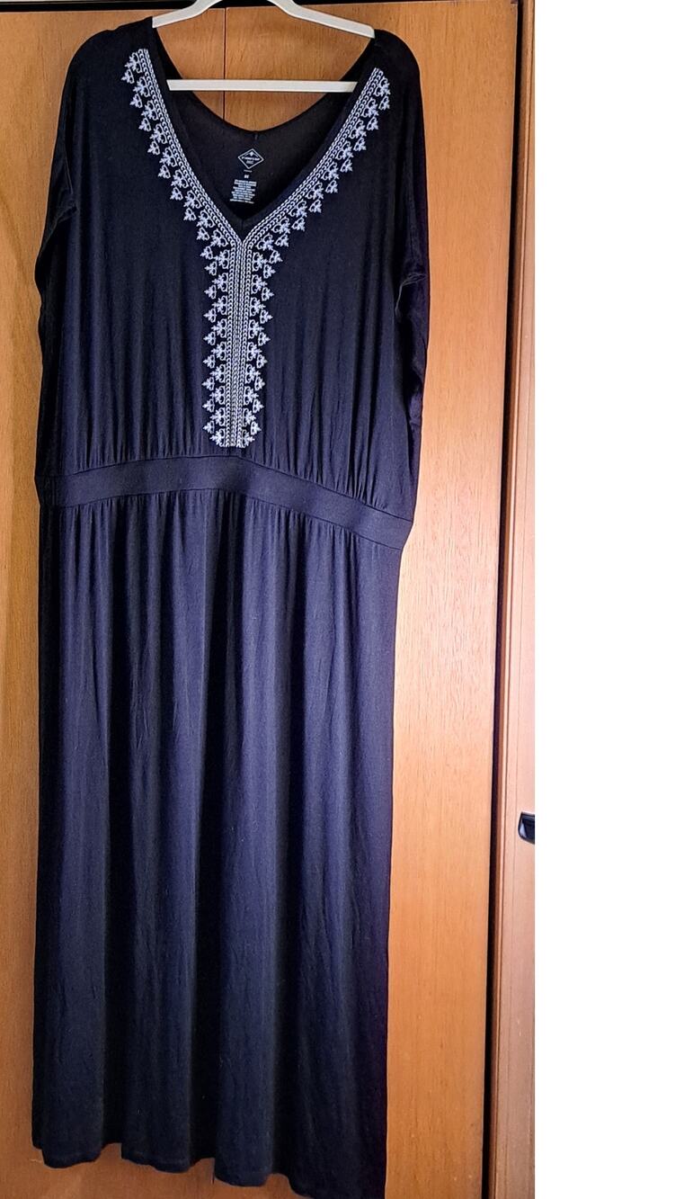 Women's Plus Size St Johns Bay Black Dress Size 3X